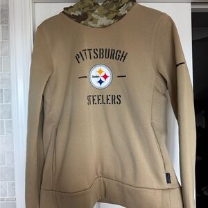 Pittsburgh Steelers Tan Hoodie